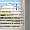 Polymer wood look blinds