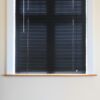 Black 25mm Aluminium Venetians